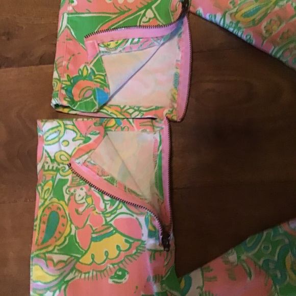 LILLY PULITZER “WORTH” SKINNY JEANS W/ ANKLE ZIPPERS - Picture 5 of 13